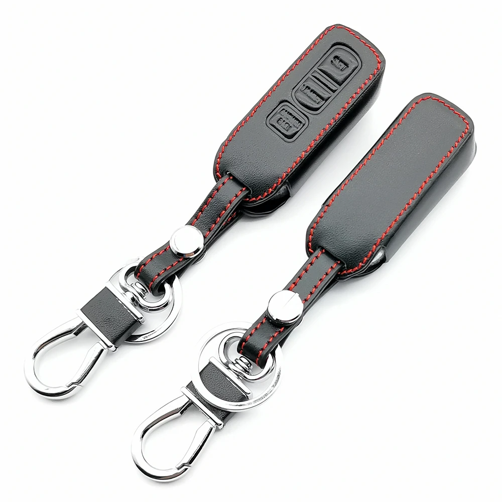 Кожаный чехол для ключей мотоцикла с дистанционным управлением Honda Scoopy Vario Monkey PCX