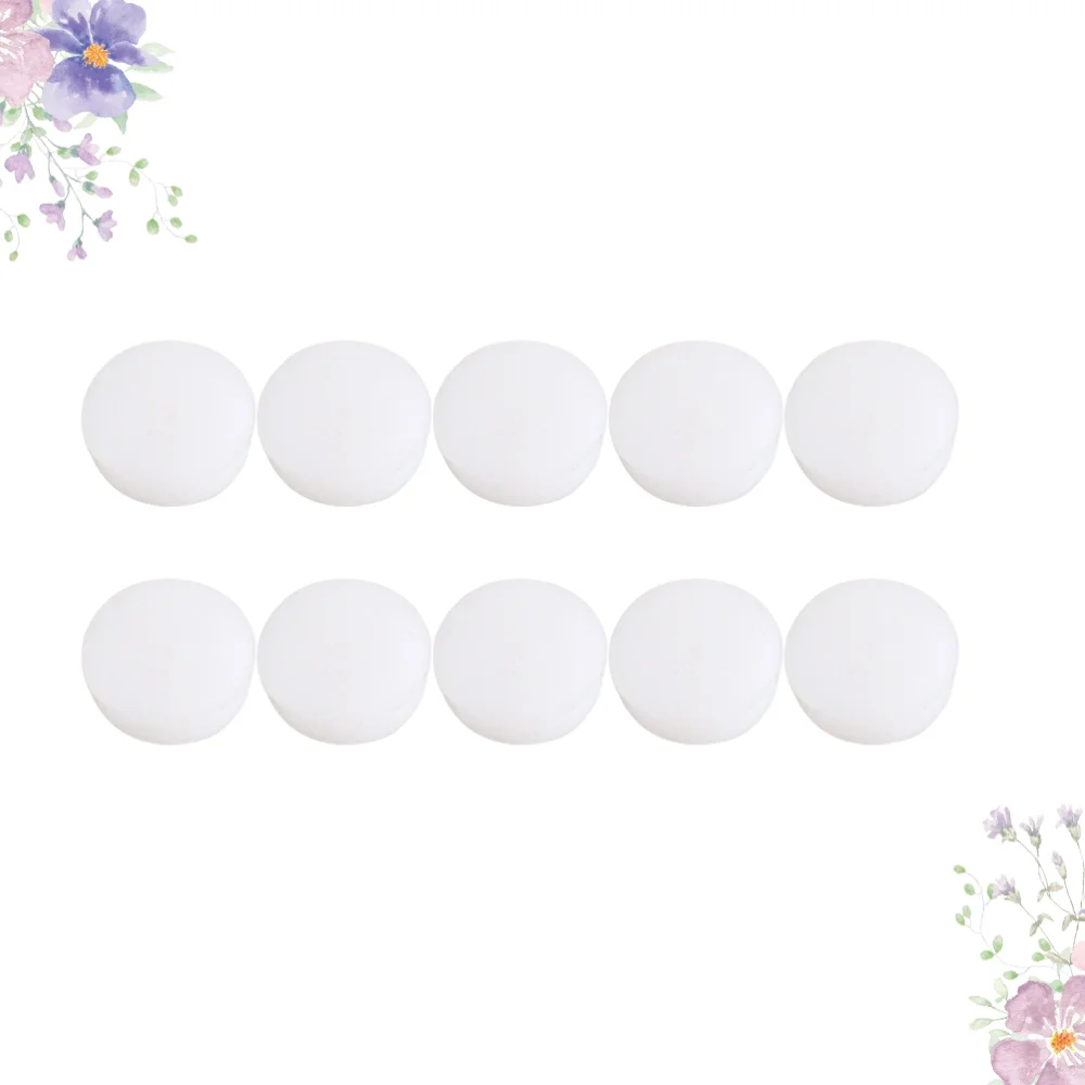 

10Pcs Copper Flute Sound Hole Plug Rubber Replacement Flute Sound Plugs Instrument Accessory (CF98)