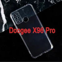 case for doogee x96 pro back cover phone silicone soft tpu clear protective shell for doogee x96pro cases