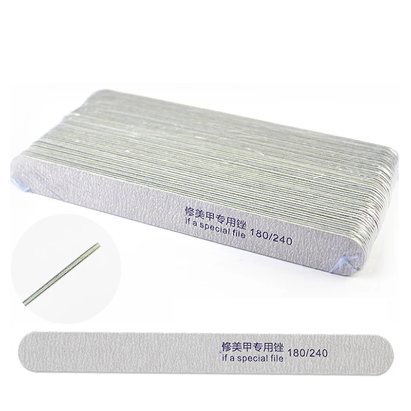 

Nail File 180/240 Nail Art Sanding Wood Chipping Sanding Nail Files Nail Polish Set Nail Care Tool