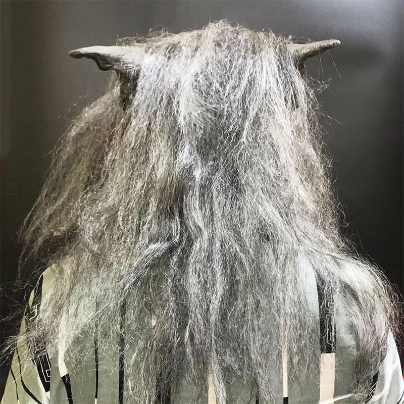 

Glowing werewolf headgear simulation latex mask