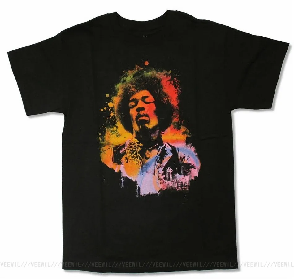 SPLATTER COLOR BLACK T-Shirt NEW OFFICIAL ADULT EXPERIENCE Printing T Shirt