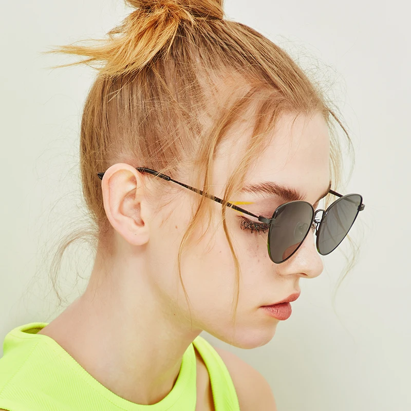 CHAIAI брендовые солнцезащитные очки кошачий глаз женские Винтажные