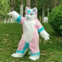 new christmas carnival performance mascot halloween husky cosplay costume adult use birthday party advertising parade set