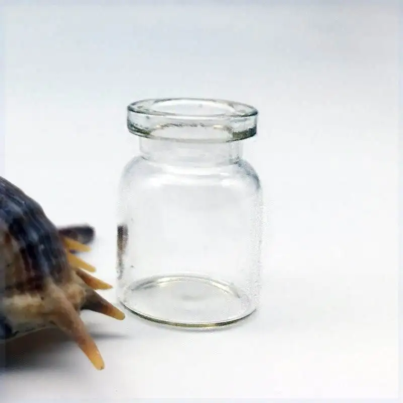 0 8 мл 1 2 мини прозрачные стеклянные бутылки с пробкой пустые маленькие флаконы