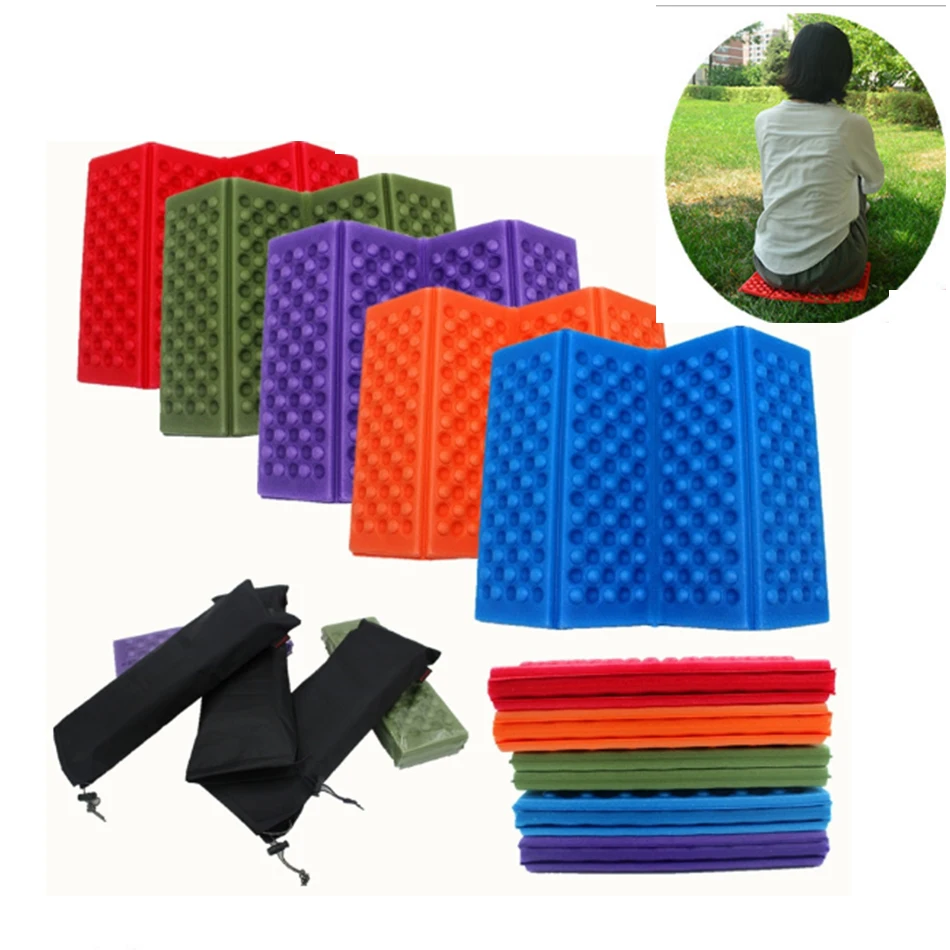 Открытый складной стул пенопластовый коврик XPE пенопласт четыре раза Складная