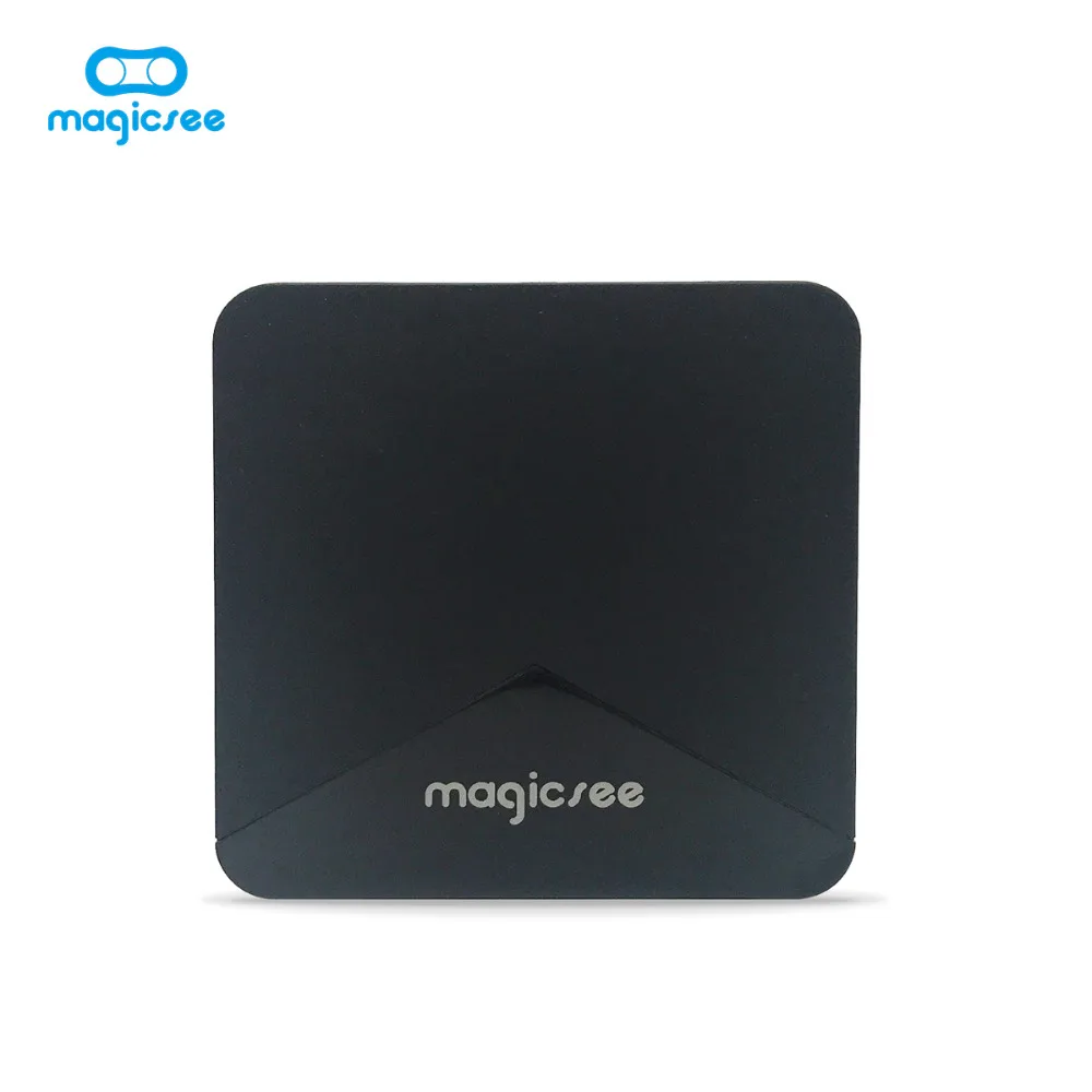 Magicsee N5 android 7,1 smart tv box Amlogic S905X четырехъядерный 2 ГБ 16 ГБ android box 2,4G+ 5G Wifi BT4.1 телеприставка 4k медиаплеер