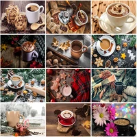 diy 5d diamond painting full round square resin mosaic diamonte embroidery cross stitch kits wall art coffe cup art