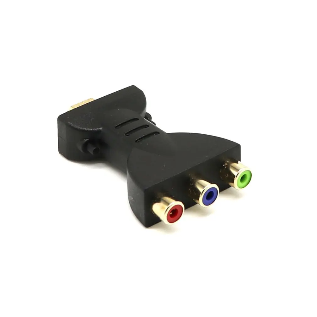 Gold-plated HDMI to 3 RGB RCA Video Audio Adapter AV Component Converter 720P 1080P Digital Signal for HDTV DVD | Электроника