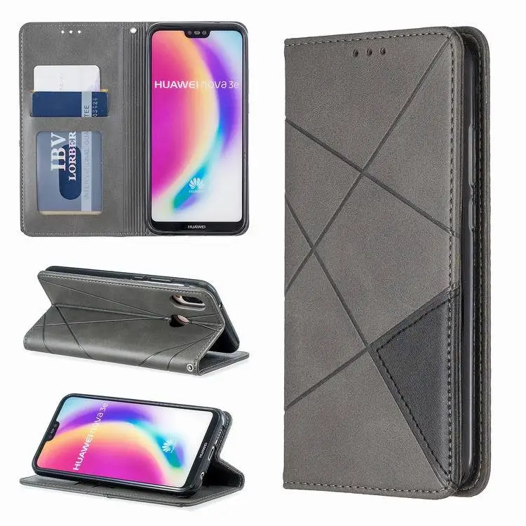 Чехол для телефона huawei P20, Аксессуары для мобильных телефонов, анти-падение, из искусственной кожи, флип-чехол для huawei P20 с отделением для карт, защитный чехол