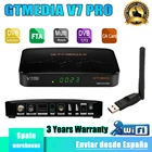 DVB-S2 Gtmedia V7 Pro рецептор h.265 GTmedia V7S2X включает USB wifi HD 1080P питание от Freesat V7 спутниковый декодер
