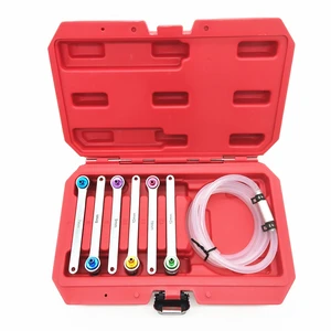 6 шт., набор тормозных гаечных ключей и обратных клапанов