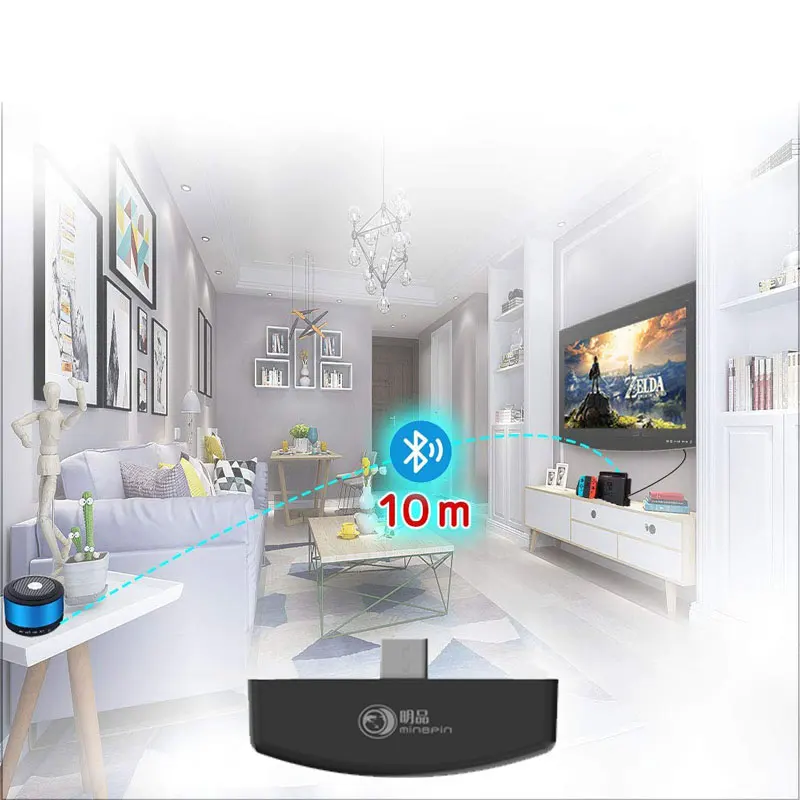 Беспроводной аудио приемник адаптер для rend переключатель Lite PS4 PS3 PC Bluetooth