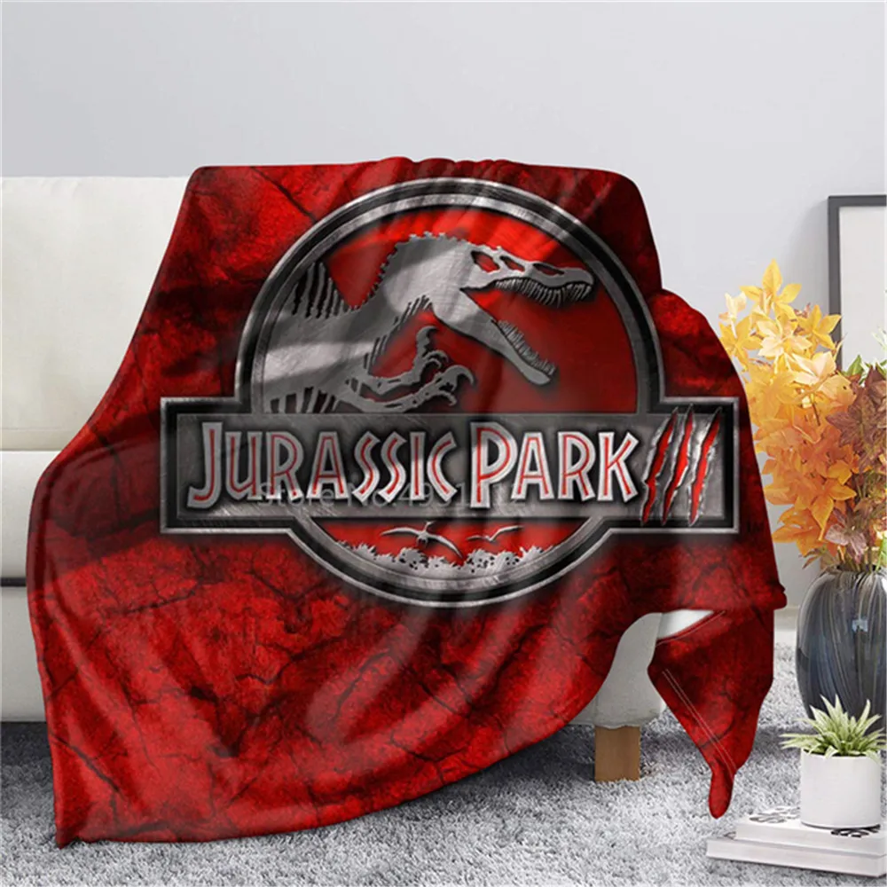 

Jurassic Dinosaur Flannel Blanket Animal 3D Print Soft Children Home Life Quilt Travel Fashion Men Women Throw