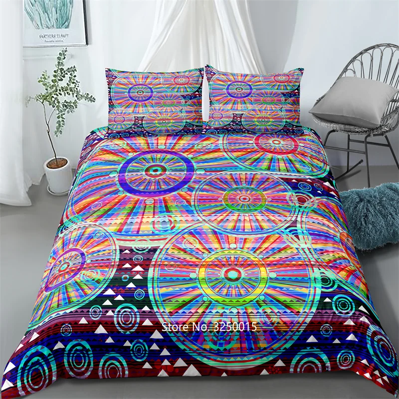 

Gorgeous Pattern Bedding 2-3 Pieces Deluxe Down Quilt Cover Big Bedding Pillowcase Bedding Cover Full Queen Size Home Textile