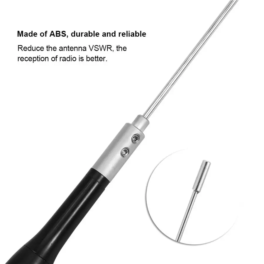 SG-M507 двойная VHF/UHF 100 Вт Автомобильная Мобильная радиоантенна 144/430 МГц Серебряная AU
