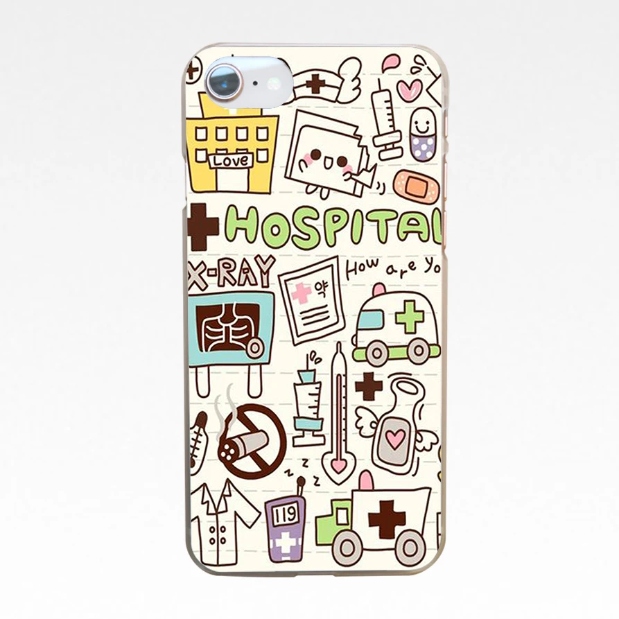 Мягкий хипстерский чехол для Apple iPhone 4 4S 5 5C 5S SE SE2020 6 6S 7 8 11 Plus Pro X XS Max XR медсестры