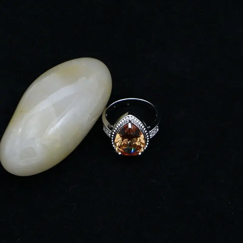 Комплект из колье серёг кольца и браслета серебра 925 пробы | Украшения аксессуары