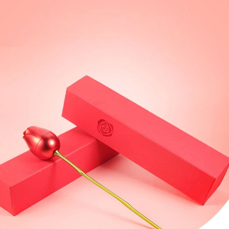 

Romantic Rose Ring Proposal Box Surprise Red Rose Flower Jewelry Gift Box Wedding Earrings Necklace Jewelry Holder Box K3ND