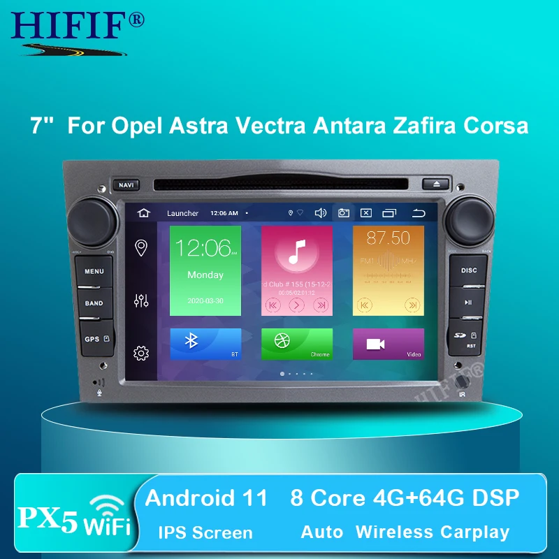 

Octa Core Android 10 2 DIN Car multimedia GPS carplay For Vauxhall Opel Astra H G J Vectra Antara Zafira Corsa DVD PLAYER stereo