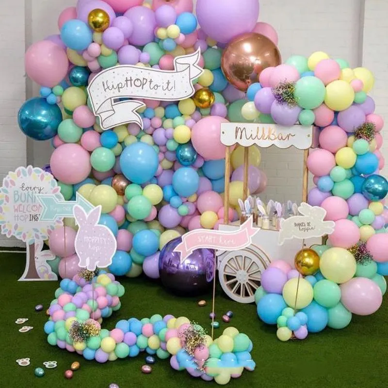 

Macaron Color Balloon 5-Inch Thickened Rubber Balloons Holiday Wedding Party Customized Processing