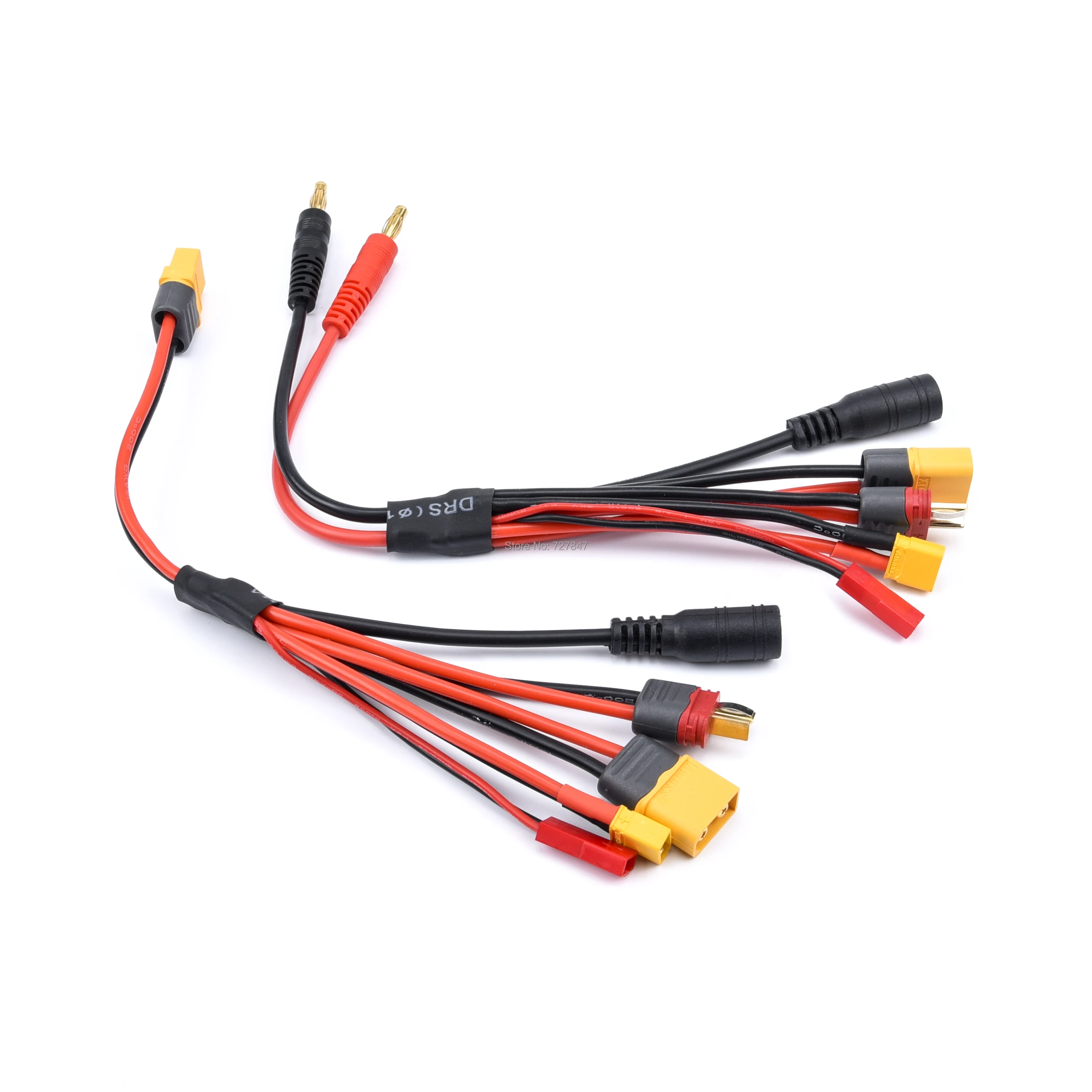20 см 16AWG 4 0 мм разъем типа банан XT60 до 18awg XT30 DC5.5 Кабель адаптер для зарядного