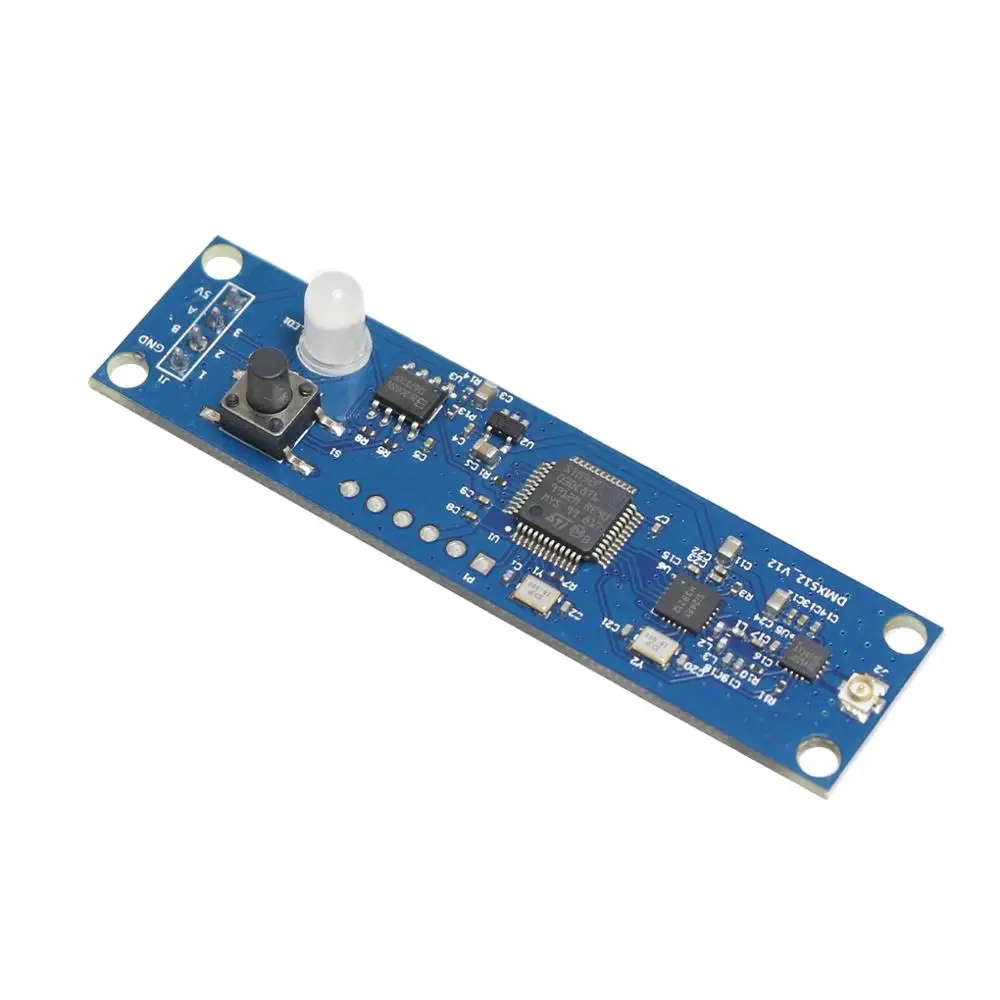 DMX 512 Беспроводная печатная плата модуля с антенной 2 в 1 передатчик и приемник для
