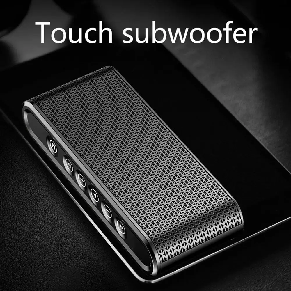 Bluetooth Динамик Сенсорный сабвуфер тяжелый бас квадратная коробка стерео мини 3000