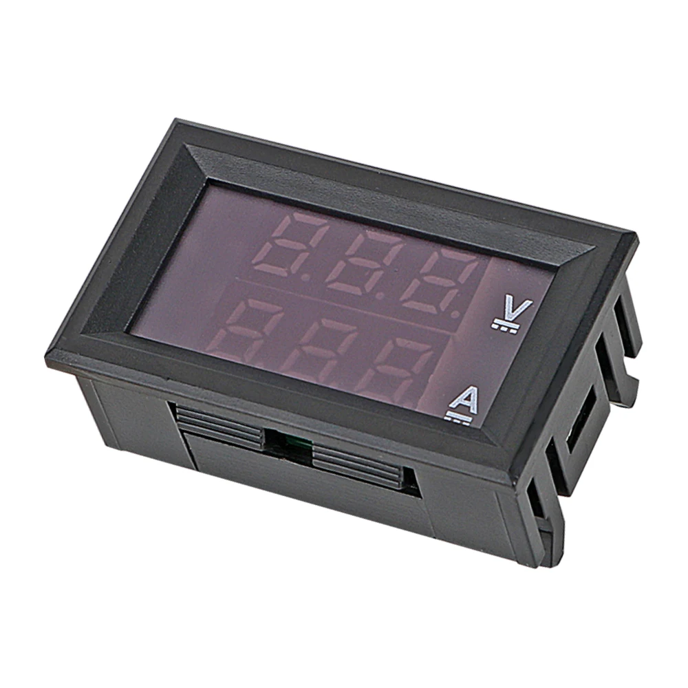 LEEPEE LED Display with Cable Volt Ampere Meter Mini Digital Voltmeter Ammeter DC 100V 10A Amperemeter Voltage Indicator Tester |