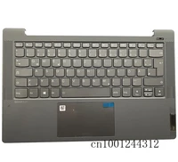 new 5cb0y88943 for lenovo ideapad 5 14are05 5 14itl05 5 14iil05 palmrest keyboard bezel touchpad backlit no power button