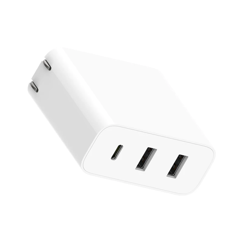 

Xiaomi 2A1C USB Type-C Charger 65W Quick Charging Travel Charger Smart Output USB-A 18W Max Quick Charger For Mobile Phone