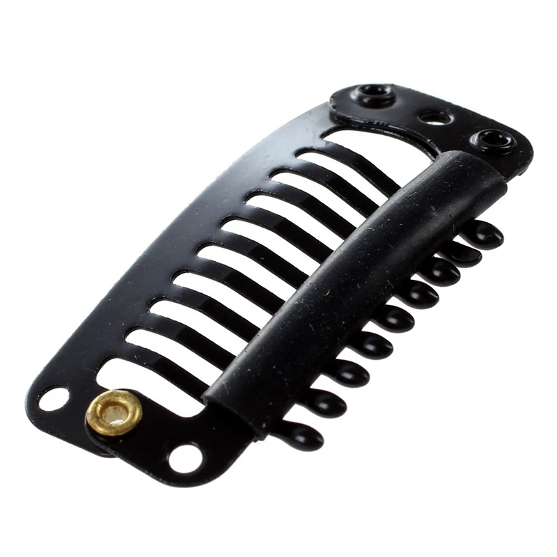 20 шт. кремово-белый восьмизуб зажим для наращивания волос оснастка DIY