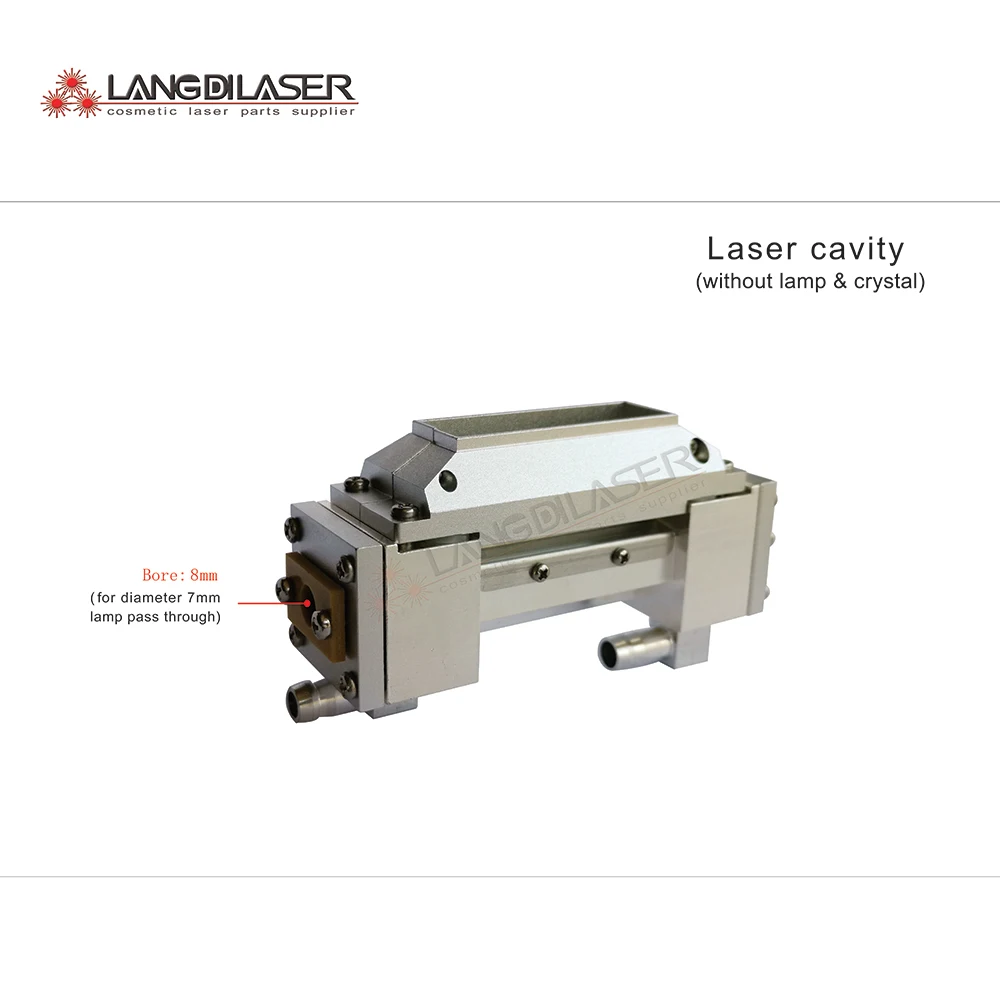 Полость ручной части IPL полость SHR для прохождения лампы диаметром 7 мм включает