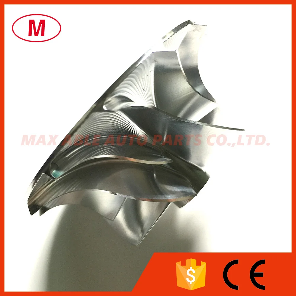 TD05H 155G6 47.05/68.01mm 6+6 blades High Performance Turbo Billet compressor wheel/Aluminum 2618/Milling wheel for 49378-01642 |