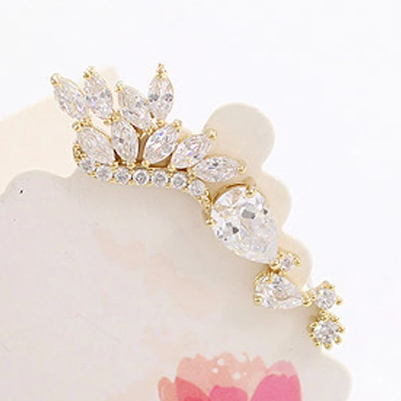 Женские Новые корейские серьги 2021 серьги-клипсы для ушей в виде бабочки орла