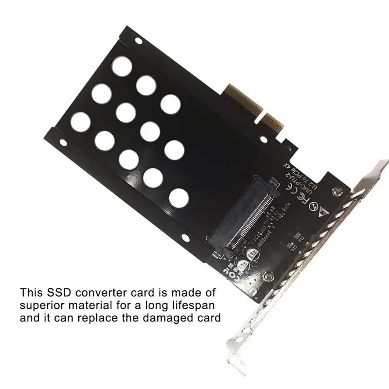 

PCI-E Riser Card U.2 to PCI-E Adapter Card SSD Hard Drive Converter Board Computer Accessory Dropping