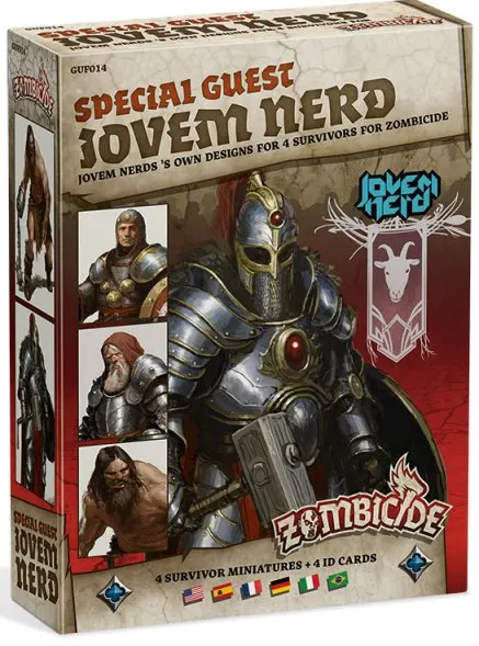 Zombicide: Black Plague Special Guest Artist Box Jovem Nerd|Настольные игры| |