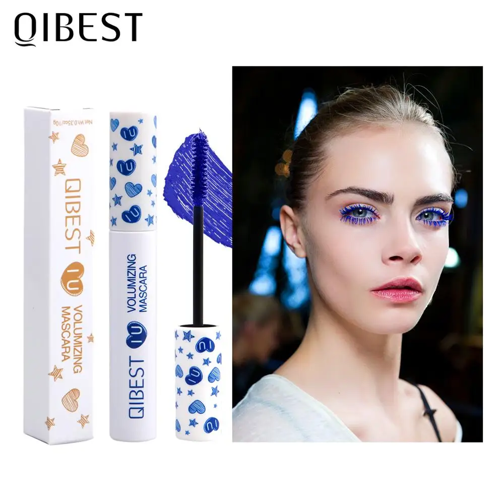 Тушь QIBEST для ресниц профессиональная шелковистая Удлиняющая макияжа косметика