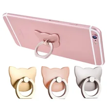 2pcs Finger Ring Mobile Phone Smartphone Stand Holder For iPhone XS Huawei Samsung cell Smart Round Phone Ring Bracket