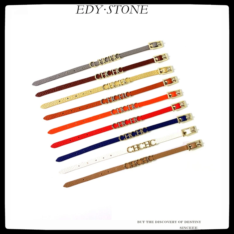 Браслет из искусственной кожи с разноцветными буквами для мужчин и