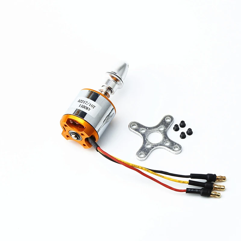 A2217 2217 1100KV 1250KV 2300KV Бесколлекторный двигатель с Т-образным штекером 40A ESC/3 5mm