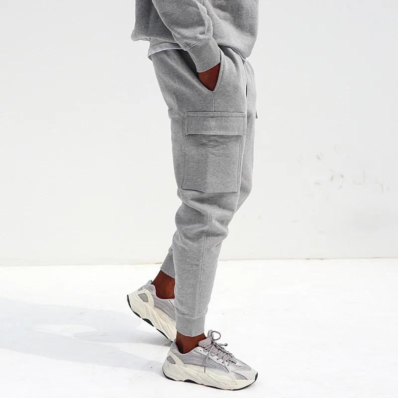 Брюки-карго мужские спортивные джоггеры брюки для фитнеса модные повседневные