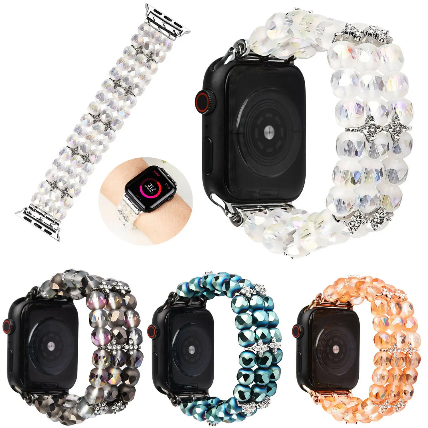 Браслет для часов Apple Watch Band Series 1 2 3 4 5 6 SE 40 мм 38 42 44 | Наручные часы