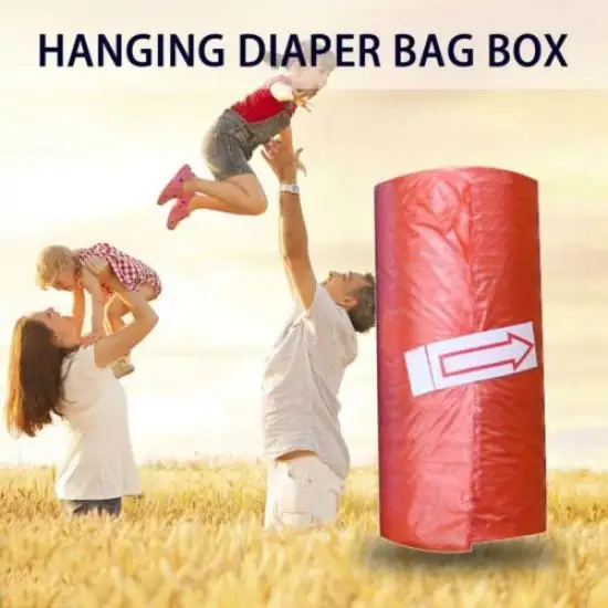 15 шт/рулон сумки для детских подгузников портативные Одноразовые Детские мешки