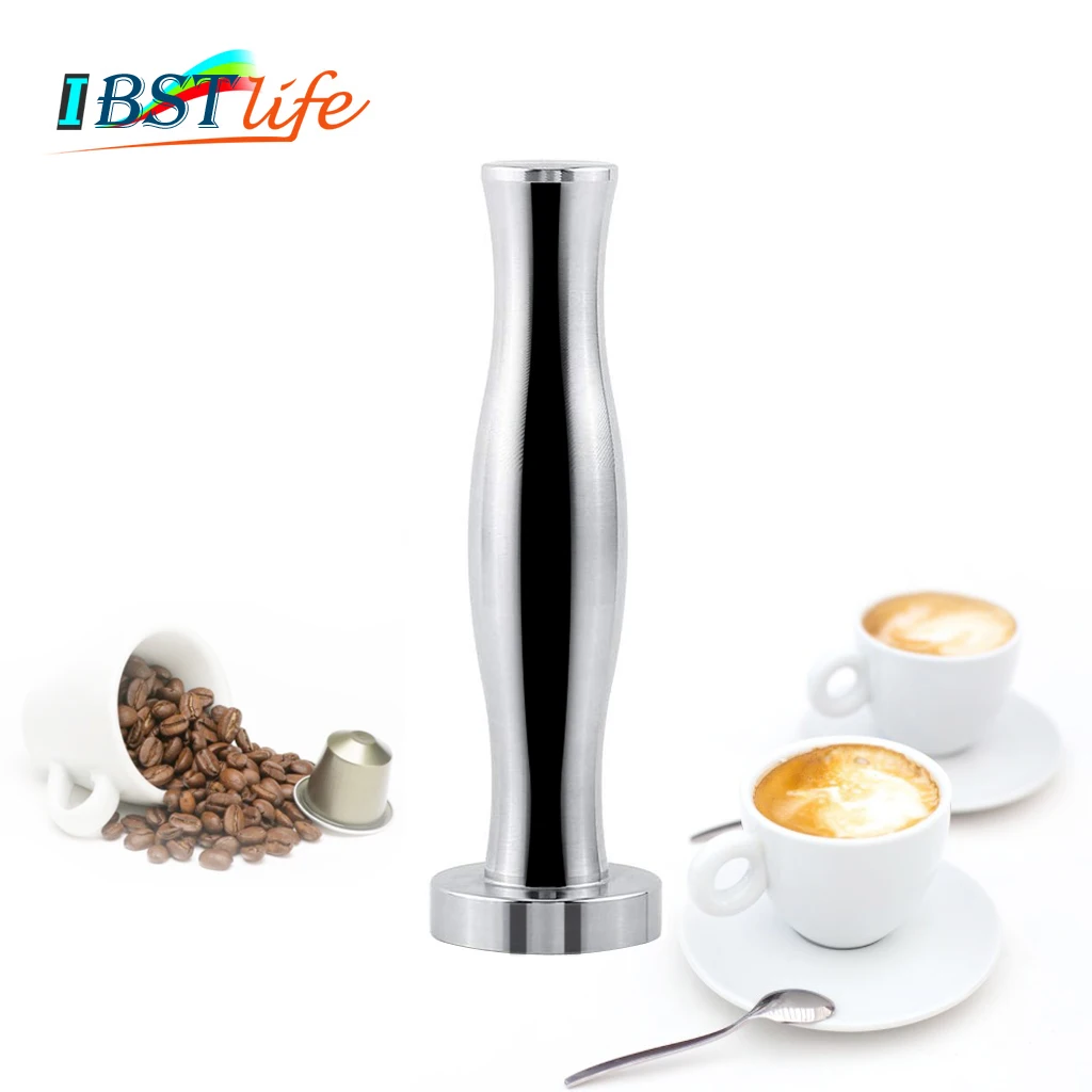 

Stainless Steel 304 Capsule Coffee Tamper Filling Tools 24mm Powdered Hammer for Coffee machine Filter Pressing Coffee Grinders