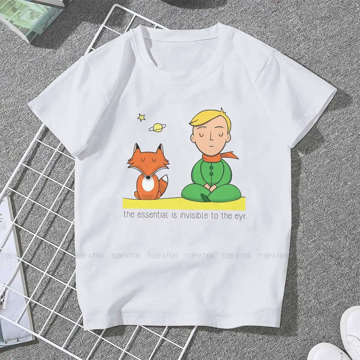 

The essential Feminine Shirts The Little Prince Oversized T-shirt Kawaii Vintage Female Blusas