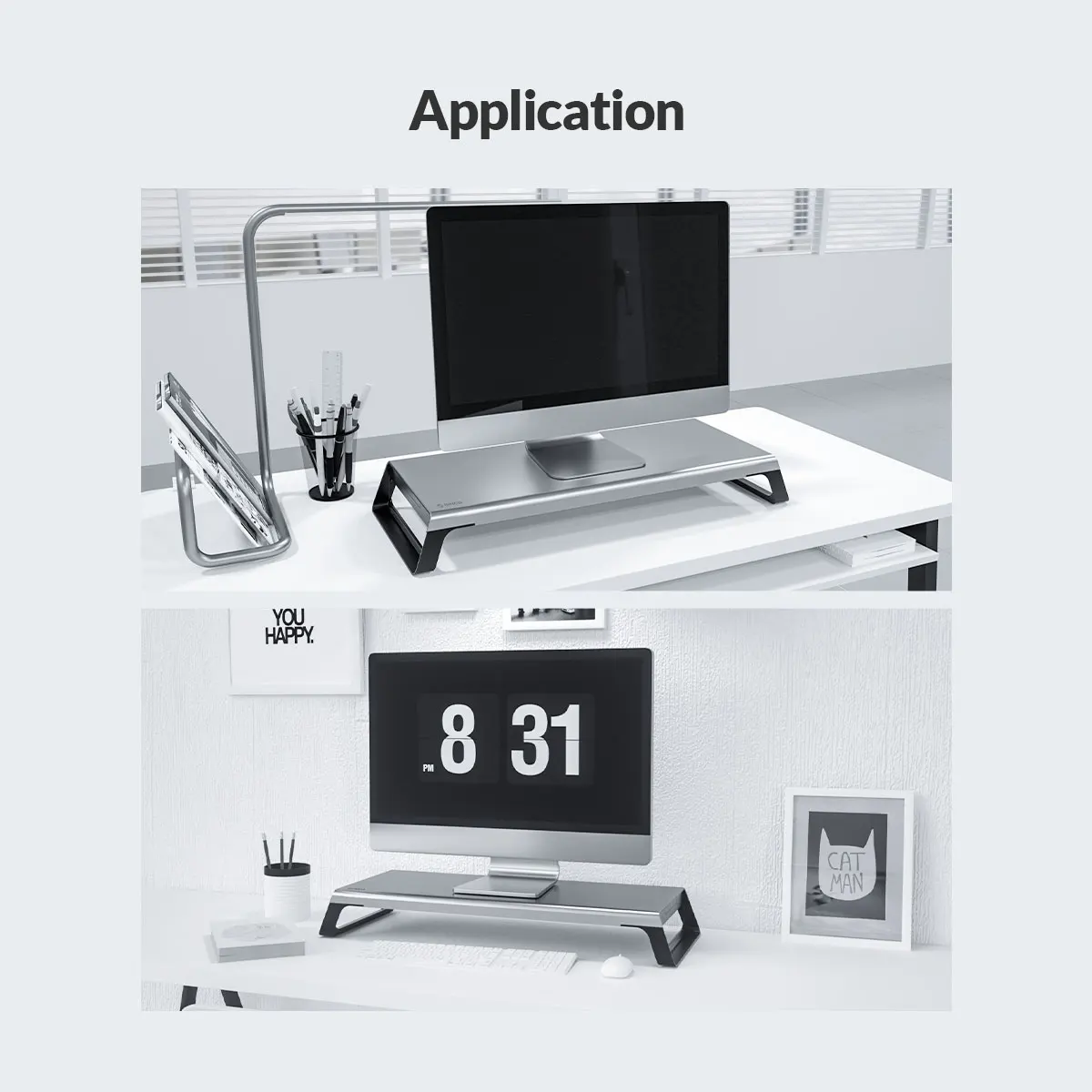 Подставка для монитора ORICO алюминиевая с ящиком ПК ноутбука | Компьютеры и офис