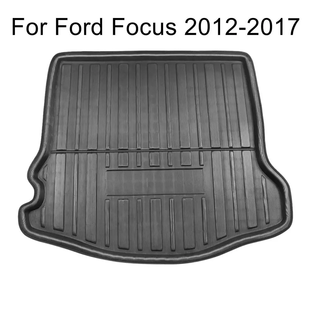 Поролоновый черный коврик для багажника Ford Edge Escape Fusion Focus Fiesta Mondeo отправка в