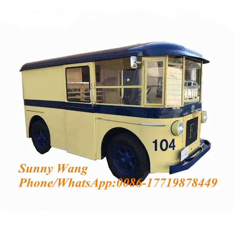 Коммерческий китайский электрический пищевой автофургон kiock/фургон мобильный