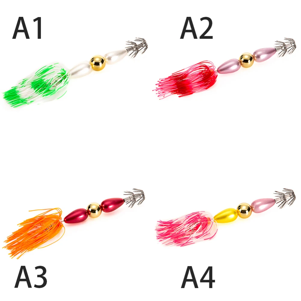 Джиг крючки осьминог зеленые многоуровневые приманки рыболовная приманка